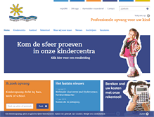 Tablet Screenshot of kinderopvang-plein.nl